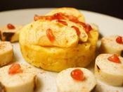 Boudin blanc pommes, écrasée pommes terre grenade