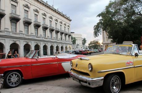 voiture americaine parque central cuba