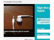 iPhone pétition contre l’abandon prise jack réunit personnes