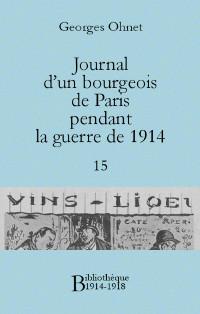 Georges Ohnet et ses commentaires sur la Grande Guerre