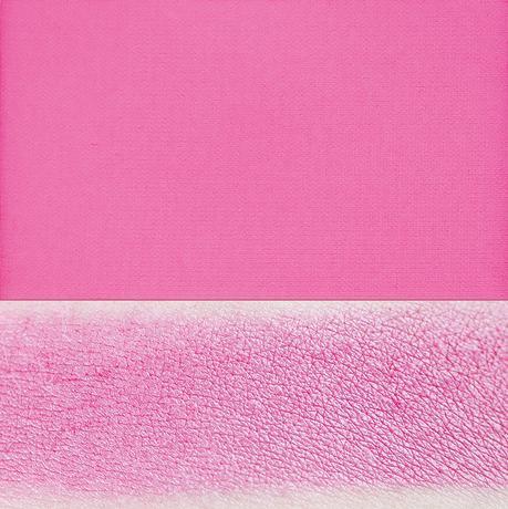 Swatch du blush rose fuchsia mat Flamingo de Sleek MakeUp