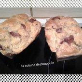 Cake au magret fumé et foie gras au thermomix ou sans - La cuisine de poupoule