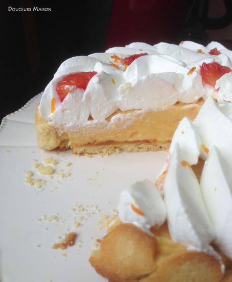 tarte orange coupe 2