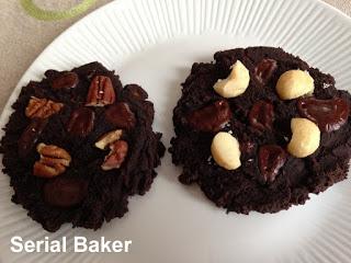 Cookies chocolat et potiron (vegan)