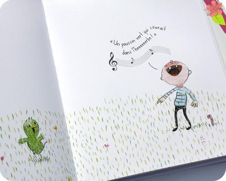 Poussin vert de Marie-hélène Lafond et Gwenaëlle Doumont - éditions La Palissade