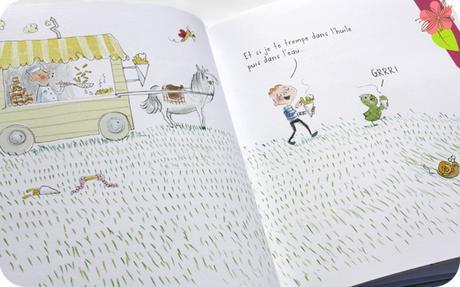 Poussin vert de Marie-hélène Lafond et Gwenaëlle Doumont - éditions La Palissade