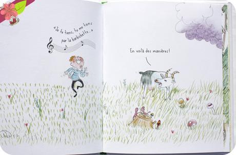 Poussin vert de Marie-hélène Lafond et Gwenaëlle Doumont - éditions La Palissade