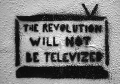 revolution, televized, televised, will not, won't, tv, télé, révolution, télévisé