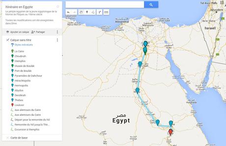 Cartographie égyptienne