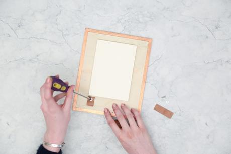 Diy bloc note aimanté pour frigo