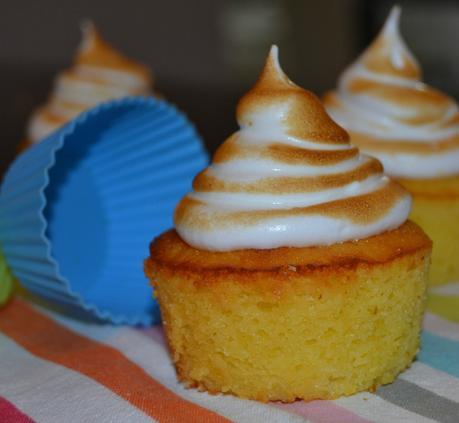 Bataille Food #31 Cupcakes façon tarte au citron meringuée