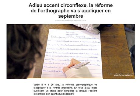 Circonflexion : la grande réforme.