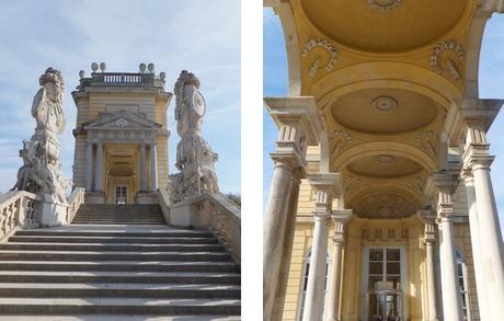 Vienne Wien château schönbrunn schloss parc gloriette