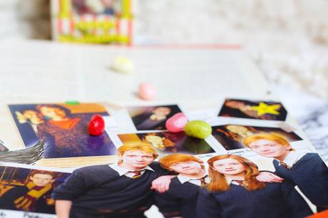 Famille Weasley Livre sur la magie des films harry potter