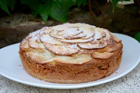 Torta di mele (gâteau toscan aux pommes)