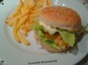 hamburger poisson frites