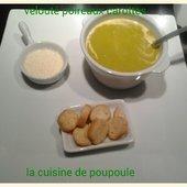 Velouté de poireau carottes au thermomix - La cuisine de poupoule
