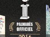 Palmarès officiel FIBD d'Angoulême 2016