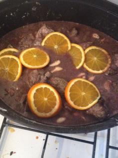 Daube de boeuf à l’orange