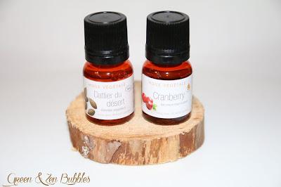 Mes huiles végétales du moment