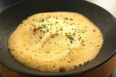 Chair de tourteau et épeautre, bisque d'étrilles © P.Faus