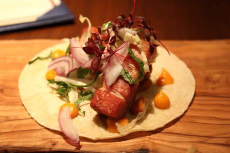 Taco cerdo cochon, patare douce. © P.Faus JPG - copie