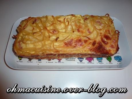 Cake de spaghetti