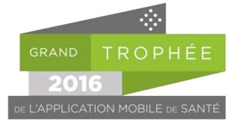 e-Pansement : Grand Trophée de l’Application Mobile de Santé 2016 – Récompense