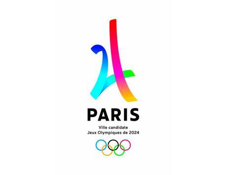 Le logo des JO de Paris 2024 par l'agence Dragon Rouge