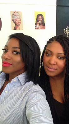 Audrey Mouangue et Ange Mbayen, co-fondatrices de Bold Make Up et et Le Beauty Bar