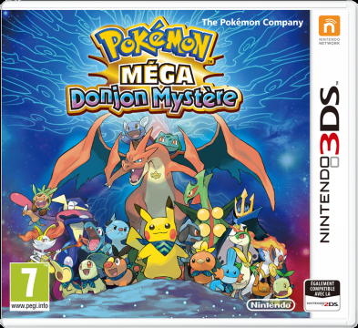 Pokémon Méga Donjon Mystère thème offert Nintendo 3DS