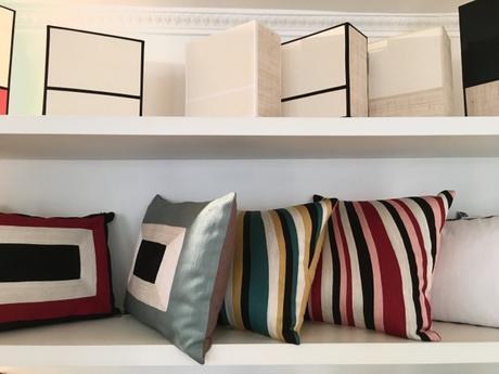 coussin coloré graphique sarah lavoine