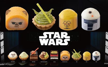 Des pâtisseries inspirées des héroïnes Disney patisseriesStarWars