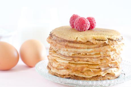 Petites crêpes sans gluten et sans lactose