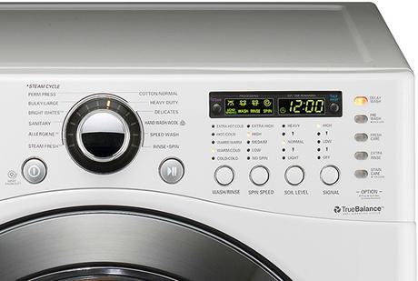 5 conseils lessive : réglage machine à laver LG 