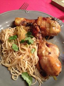 Pilons de poulet au miel et au sésame