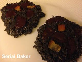 Cookies sans gluten au sésame noir