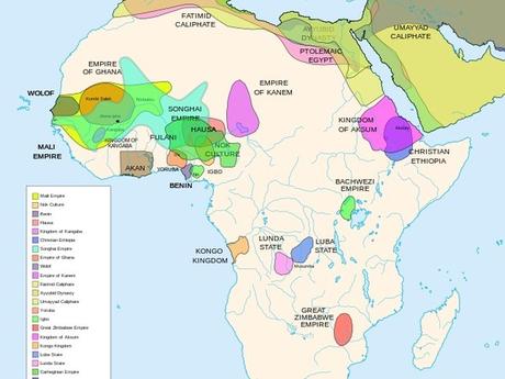 L'Afrique subsaharienne, les royaumes precoloniaux de 700 a 1520