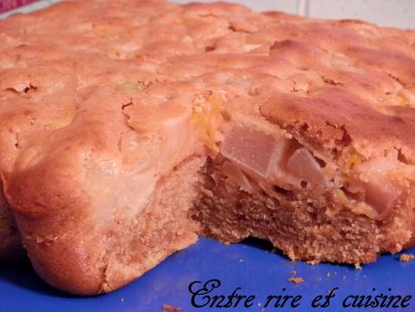 Gâteau Pralinoise / Cocktail de fruits