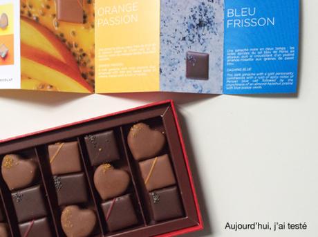 Aujourd’hui, j’ai testé –le coffret “Happy Saint Valentin” de La Maison du Chocolat