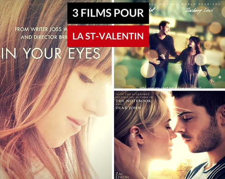 3 films d'amour à voir ! #saintvalentin