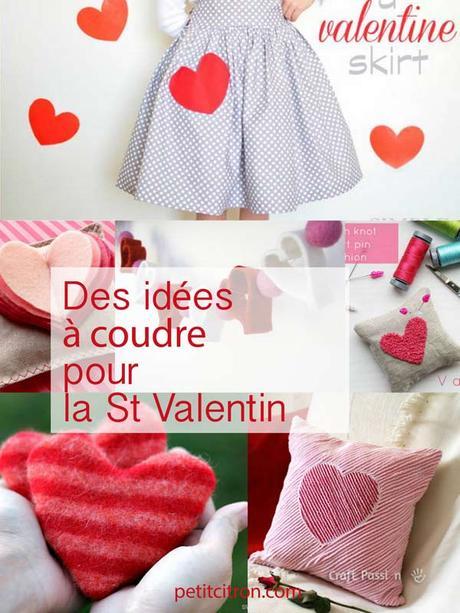 10 projets de couture pour la St Valentin