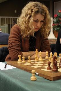 La joueuse d'échecs ukrainienne Olga Kalinina - Photo © Chess & Strategy