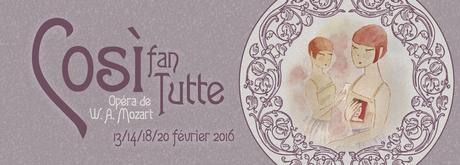 Cosi fan Tutte par Opera da Camera et le Projet Pelléas d’1 Opéra 1 heure Cosi fan Tutte par Opera da Camera et le Projet Pelléas d’1 Opéra 1 heure
