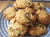 Cookies cranberries d'avoine
