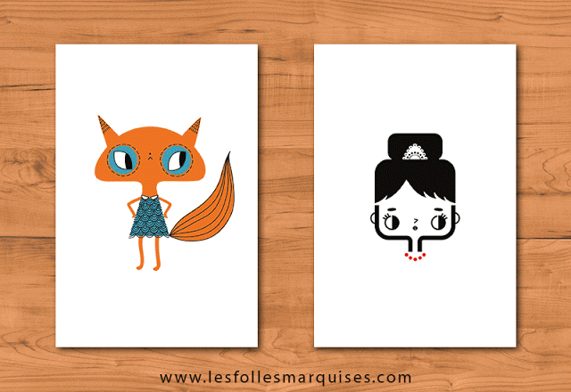 Preview Poupée miroir / asanoha + derniers jours de soldes ! http://www.lesfollesmarquises.com/category/papeterie