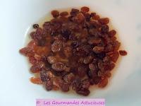 Polenta sucrée au Rhum-raisins et aux noix