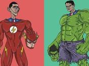 quelques heures PSG/Chelsea, #PSG transforme certains joueurs super-héros