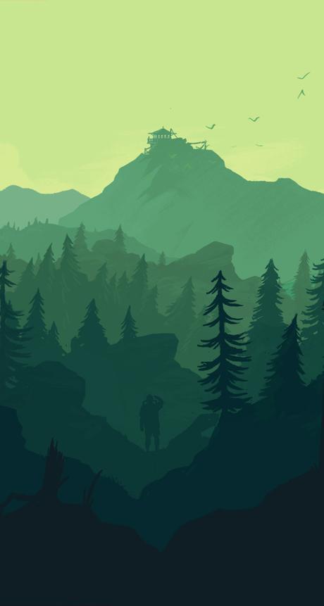 Firewatch: Le Wallpaper du jour pour votre iPhone