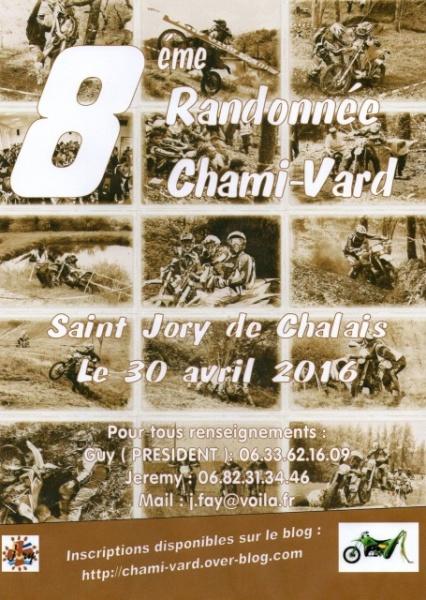 Rando motos des Chami-vard (24), le 30 avril 2016